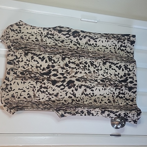 Victoria Keopard Print Top/Blouse size XL - Picture 3 of 5